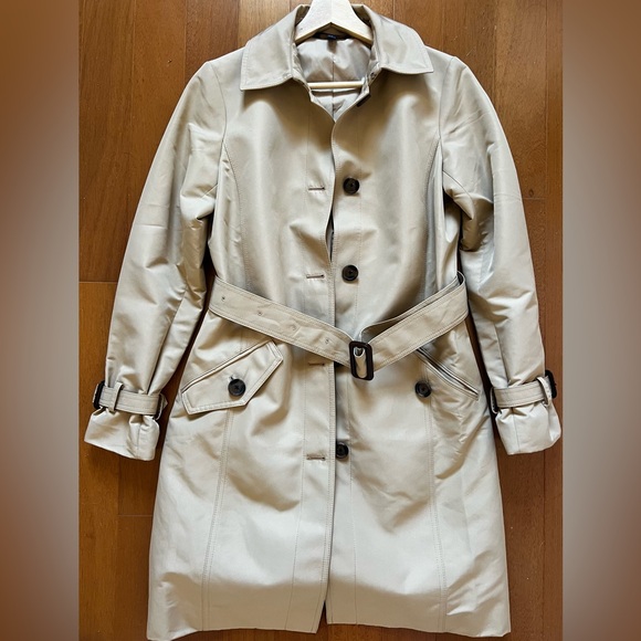 Women Brooks Brothers Trench coat Size2 - Picture 1 of 11